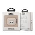 Karl Lagerfeld TPU Choupette Glitter Case for Apple Airpods 3 - Gold