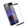 iGuard by Porodo 3D Full Covered Glass Screen Protector 0.25mm for Samsung Galaxy S9 - Black