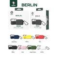 Airpods3 Case Green Lion GNSILAIR3BK Berlin Series Silicone Airpods3 Case - Black