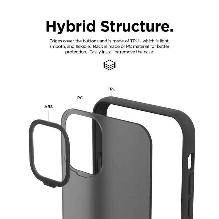 Elago ES11HB58-SFTRDG Hybrid Case for iPhone 11 Pro - Dark Gray
