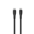 Pawa PVC 60W Data & Quick Charging USB-C to USB-C Cable 1.2m/4ft - Black