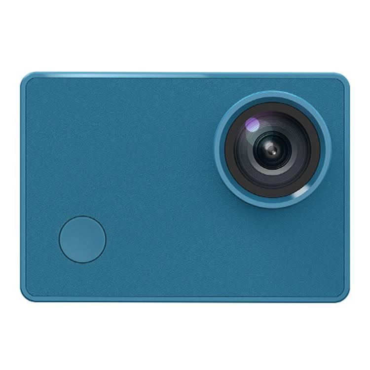 شاومي H264-BL كاميرا 4K اكشن هي كاميرا أنيقة ونحيفة مع أداء جيد لتسجيل الفيديو بدقة 4K ، والتصوير العادي ، والحركة البطيئة ، والفاصل الزمني ، والتصوير الدوري - أزرق