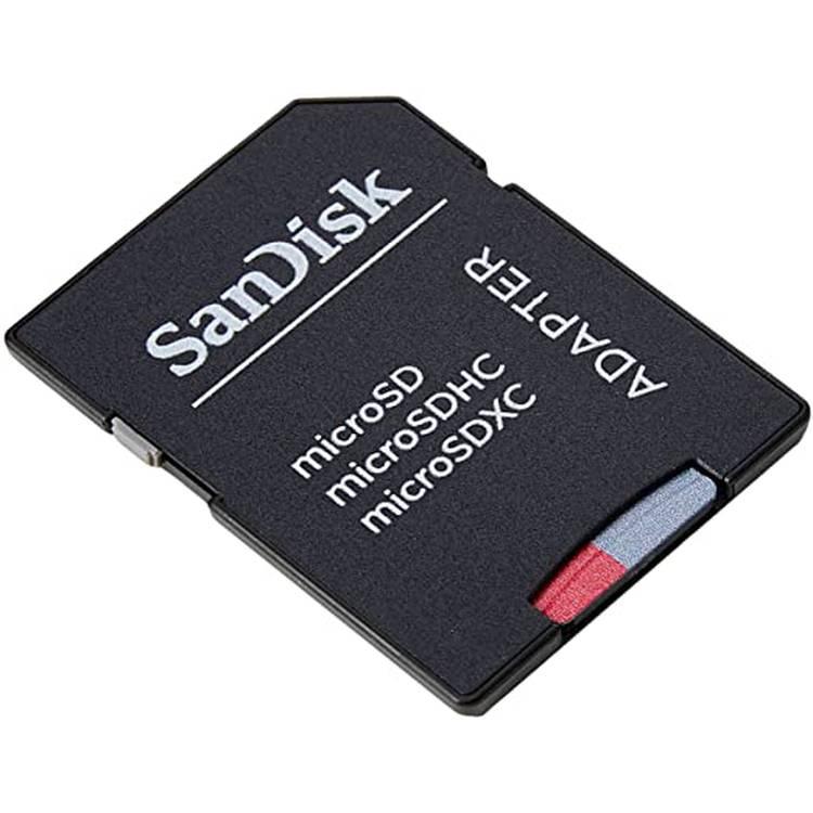 SanDisk 64GB Ultra UHS-I microSDXC Memory Card with SD Adapter