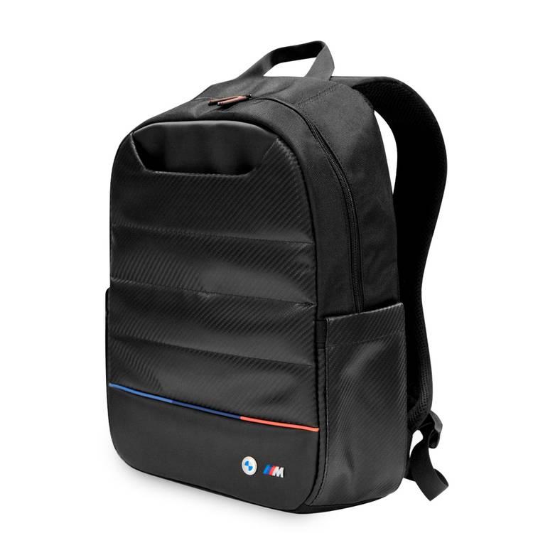 BMW Computer Carbon & PU Nylon Backpack - Black