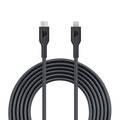 Powerology Type-C To Lightning Cable PD 20W, Fast Data Sync And Charge, Universal Compatibility, 2m/6.5ft