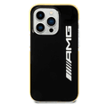 AMG PC/TPE Hard Case Bumper ProtectioniPhone 14 Pro Compatibility - Black/Yellow