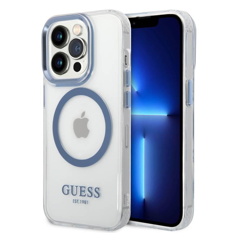 Funda Guess Transparente Magsafe Para iPhone 14 Pro
