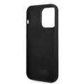 Karl Lagerfeld Liquid Silicone Case with Karl Head Logo iPhone 14 Pro Max Compatibility - Black