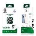 Green Lion Diamond Camera Lens Compatible with iPhone 14 / 14 Plus - Gold