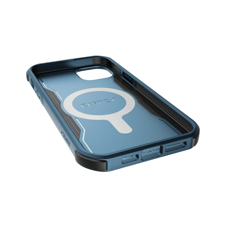 تم تصميم لعبة X-DoriaRaptic Fort من أجل MagSafe iPhone 14 Pro Max - أزرق