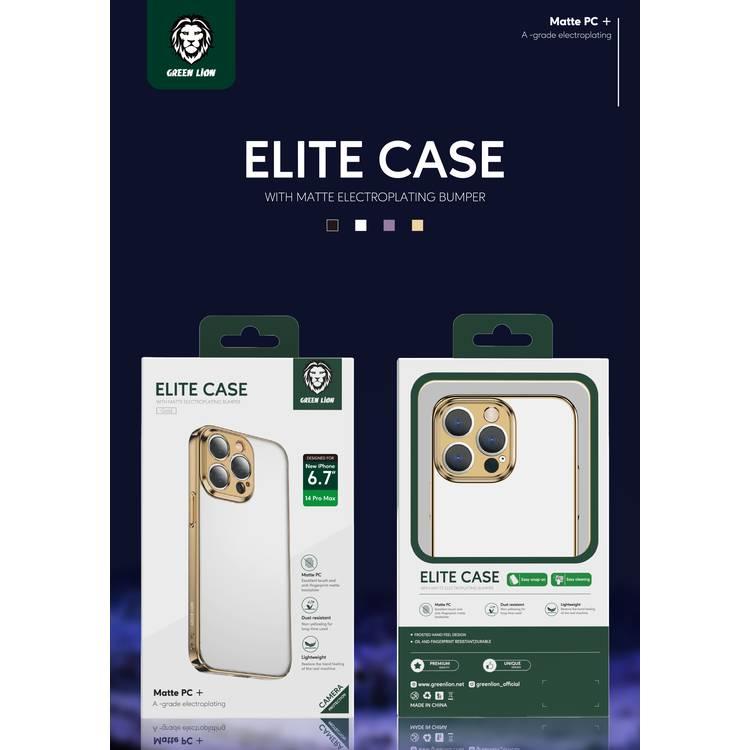 غطاء الحماية Green Lion Elite iPhone 14 Pro - أسود