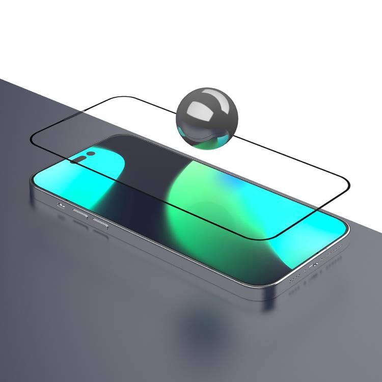 Devia Van Series Full Screen Anti-Static  Twice-Tempered Glass iPhone 14 Plus - Black