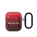 AMG Transparent Case Airpods 1/2 - Red
