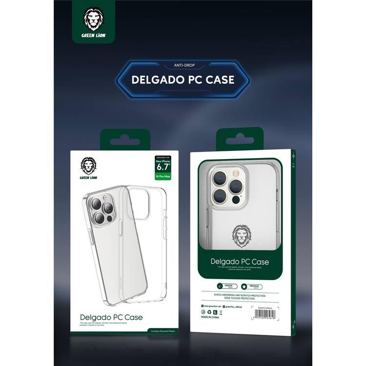 Green Lion Magsafe Delgado Case for iPhone 14 Pro Max - Grey