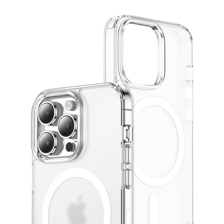 Silver# Coque iPhone 12 Pro Max MagSafe/Magnétique/Support Caméra –
