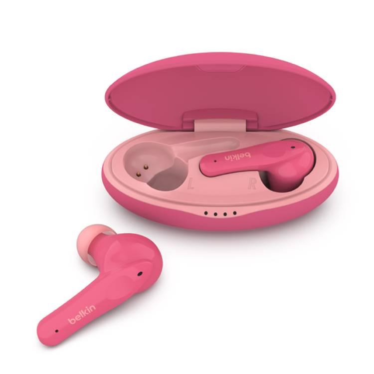 Belkin Soundform Nano True Wireless Earbuds for Kids - Pink