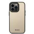 Tumi HC Leather with MagSafe Embossed Ballistic Pattern Case iPhone 14 Pro Max - Beige