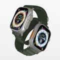 Porodo Smart Watch Ultra Titanium  with 1.86 Inch Wide Screen -15 Days Standby - Green