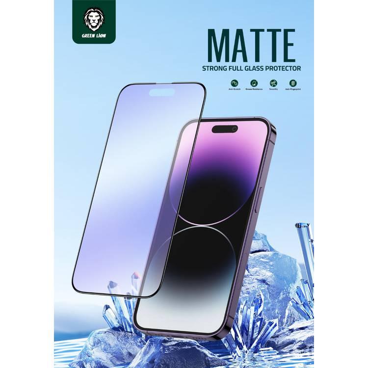 Green Lion 9H Purple Protection Matte iPhone 14 Pro - Clear