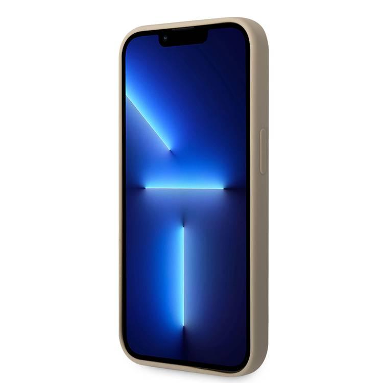 Tumi HC Liquid Silicone Case For iPhone 14 Pro Max - Brown