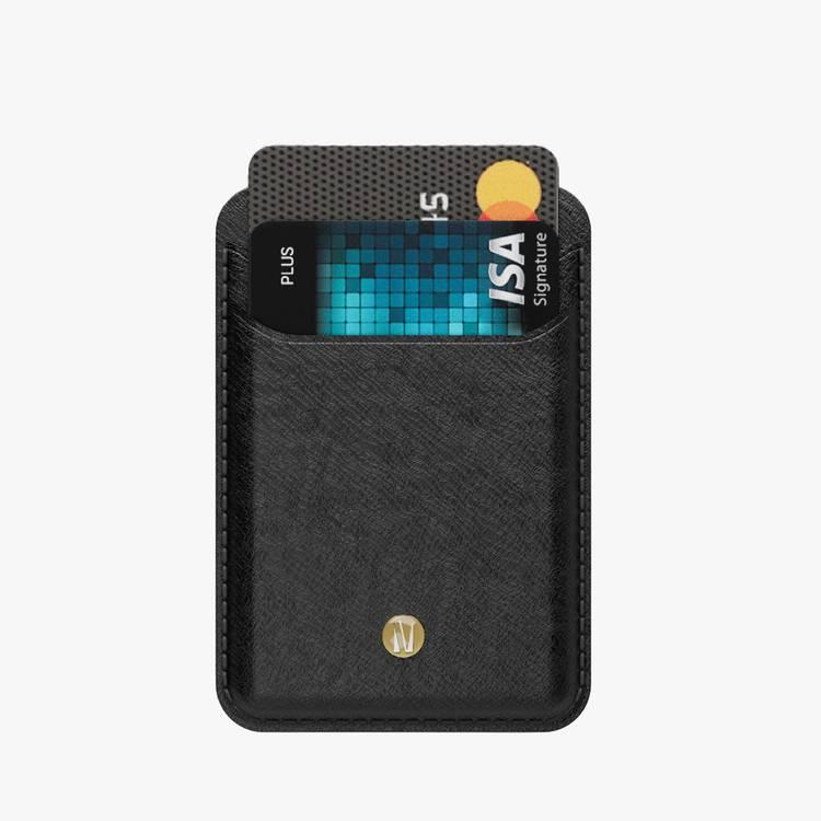 Levelo Bond MagSafe Card Holder Wallet - Black