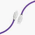 Levelo USB-C To Lightning MFi 1.1m Cable - Purple