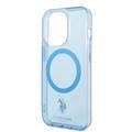 U.S. Polo MagSafe Hard Case iPhone 14 Pro - Blue
