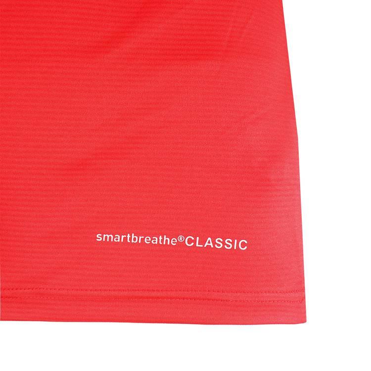 قميص بولو uhlsport ، Smart breathe® CLASSIC ، للتدريب والجولف وجميع أنواع الرياضة ، أكمام قصيرة ، تعرق وتجف بسرعة كبيرة ، مقاس عادي - أحمر / أسود - كبير