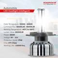 ROADPOWER High Power LED Headlight Bulbs, 6000K Diamond White, High/Low Beam, Easy to Install and Play for Car Bright Light Replacement Bulbs - H7