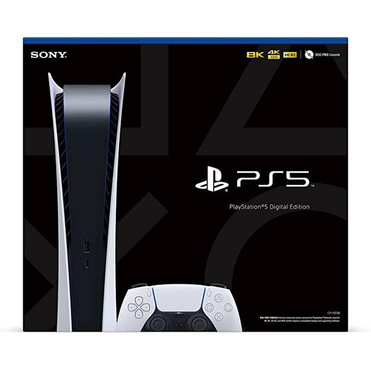 PlayStation VR2 and PlayStation_PS5 Video Game Console (Digital Version)  Combowith Extra White Dualsense Controller
