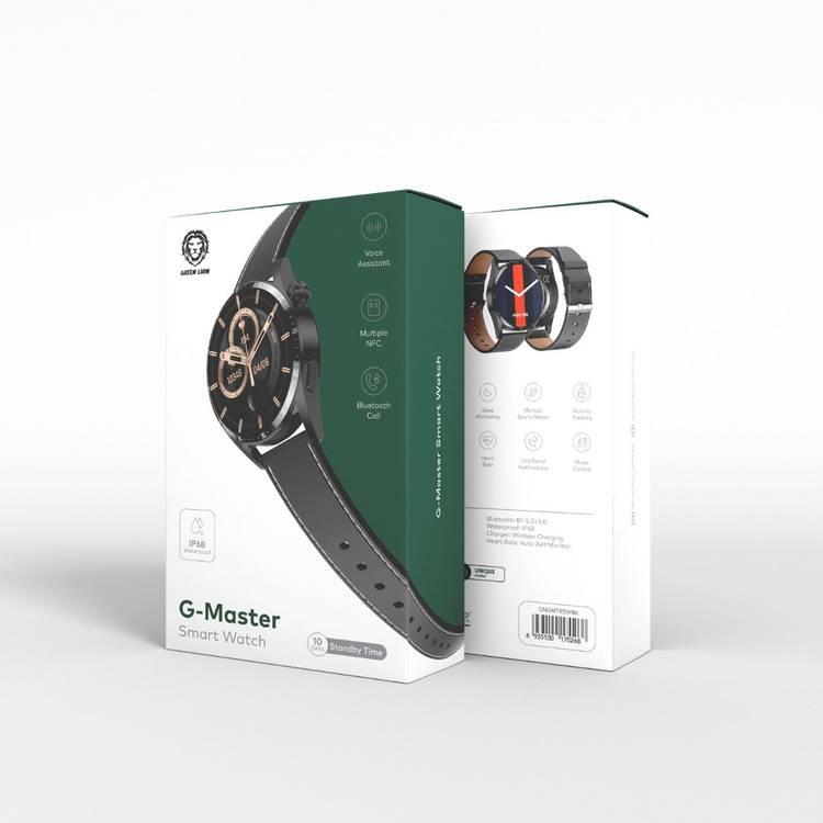 ساعة جرين لايون جي ماستر الذكية - أسود
