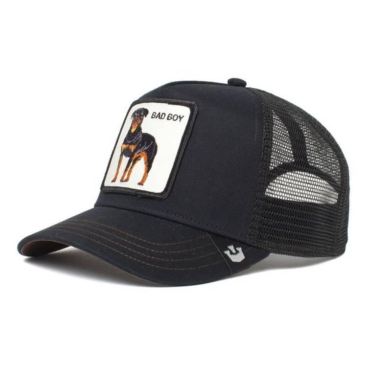 قبعة جورين بروس The Baddest Boy للجنسين Trucker Cap - أسود