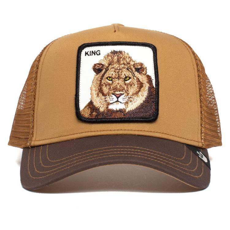 قبعة جورين بروس The King Lion للجنسين Trucker - بني
