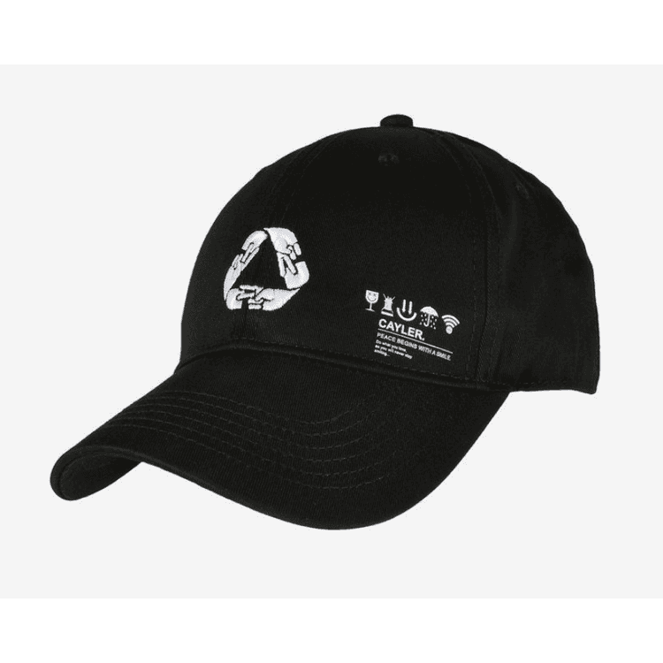 قبعة منحنية قابلة للتعديل من كايلر آند سنز - أسود