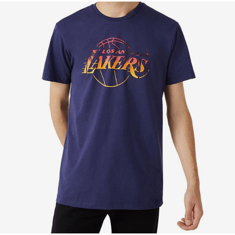 New Era NBA Coastal Heat Infill LA Lakers Men's T-Shirt - Light