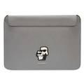 Karl Lagerfeld Laptop Sleeve K&C NFT logo | 16″ | Silver