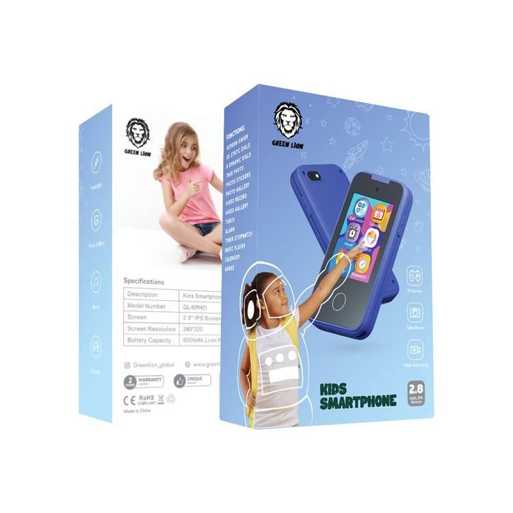 Green Lion Kids Smart Phone 2.8" - Blue
