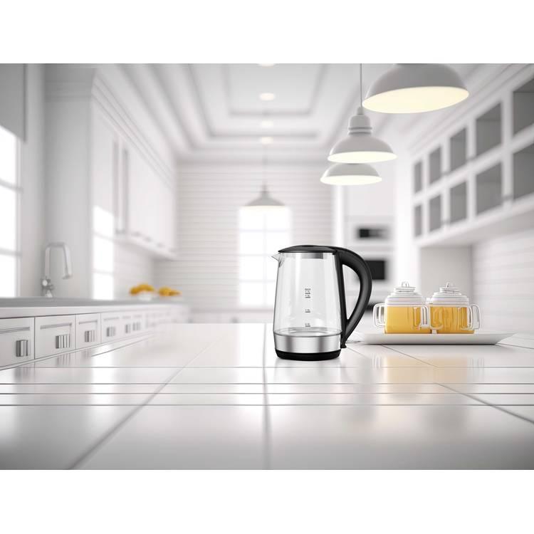 Kitchen Appliance New Design 1.7L Electric Glass Turkey Coffee and