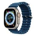 حزام ساعة Pawa London Ocean Watch Ultra/Series 8 49/45/44/42 ملم - أزرق أبيس