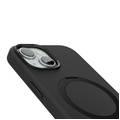 Levelo Iris Pro Liquide Silicone Case For iPhone 15 Plus - Black - Black
