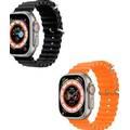 PAWA Ultra Taut Smart Watch Alpine orange & Ocean Black
