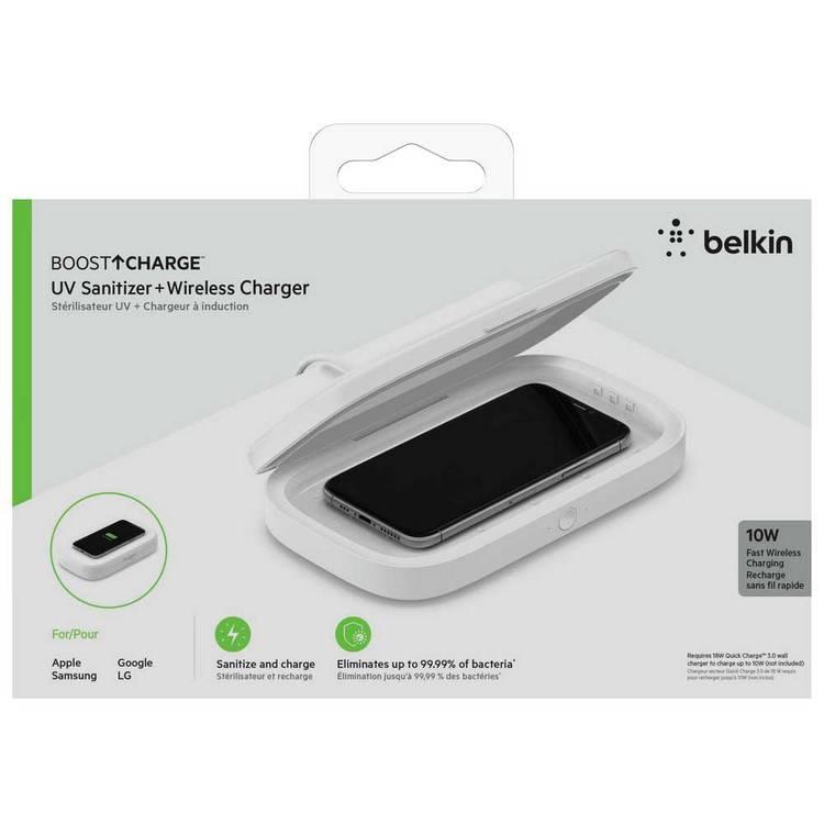 Belkin BoostCharge Dual 10 Watt Wireless Charging Pads White