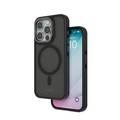 Levelo Rouge Case For iPhone 15 Pro Max - Black - Black