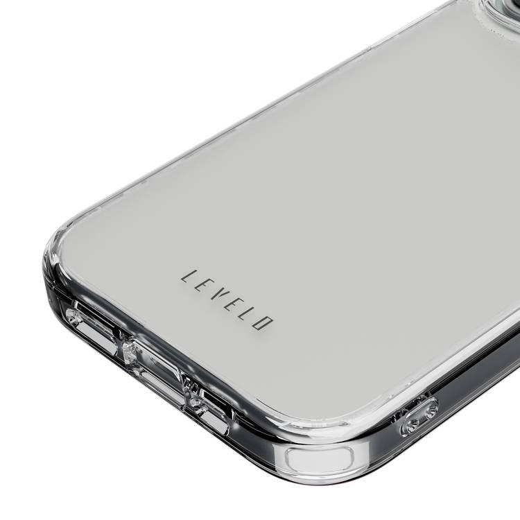 Levelo Lucu Case For iPhone 15 - Matte Clear - Matte Clear