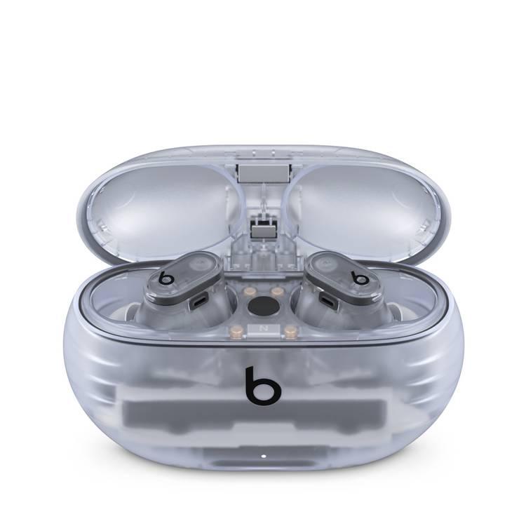 سماعات Beats Studio Buds + سماعات الأذن اللاسلكية المانعة للضوضاء - شفافة