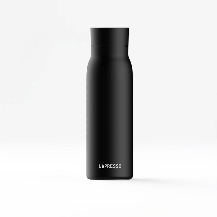 زجاجة LePresso الذكية 600 مل SS - أسود - أسود