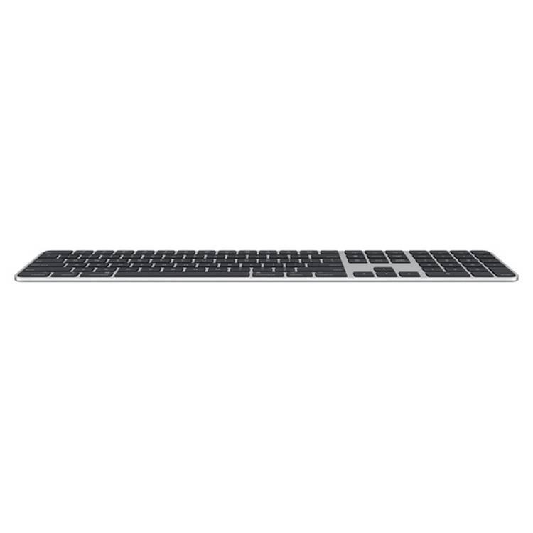 لوحة مفاتيح Apple Magic مع معرف اللمس ولوحة المفاتيح الرقمية مع السيليكون - أسود