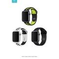 Devia Deluxe Series Sport2 Band For Apple Watch 42/44MM - Black