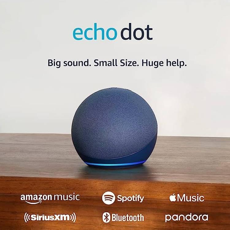 Echo Dot 5th Battery Base Portable Rechargeable Wireless Mobile