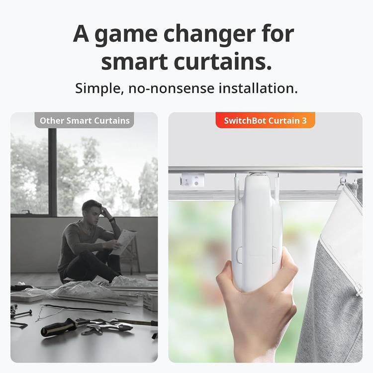 1 pcs WiFi Smart Curtain Robot, Curtain Smart Electric Motor